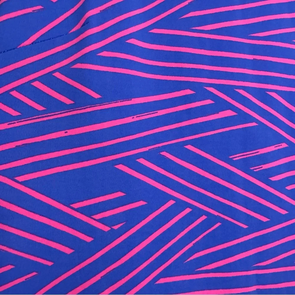 MAHI GOLD Purple & Pink Geometric Mini Dress - Picture 6 of 9